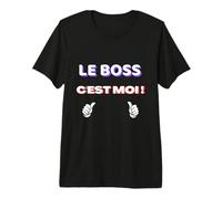 Cadeau Humour Le Boss C'est Moi. T-Shirt Haut de Gamme
