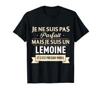 Cadeau humour Lemoine nom de famille T-Shirt