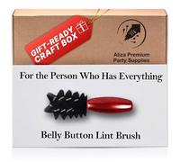 Cadeau Humour pour Mari par Aliza | Brosse pour Nombril - Excellent Cadeau Drole pour Épouse, Mari, Petit Ami, Petite Amie, Ami(e), Soeur, Frère, Papa, Maman - Créatif et Cadeau Rigolo