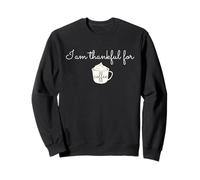 Cadeau « I am Thankful for Coffee » pour Les Amateurs de Barista Sweatshirt