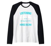 Cadeau « I Might Look Like I'm Listening to You But in My Head » Manche Raglan