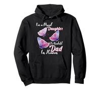 Cadeau « I'm A Proud Daughter of A Wonderful Dad in Heaven » Sweat à Capuche