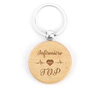 Cadeau Infirmiere,Cadeau Infirmiere Femme,Cadeau Infirmière,Cadeau Aide Soignante,Porte Clef,Porte-Clés Pour Infirmière,Cadeau Collegue De Travail,Cadeaux Moins De 10 Euros,Cadeau Infirmier Homme