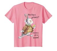 Cadeau inspirant Alice au Pays des Merveilles How Long is Forever T-Shirt, Enfant, Rose, 12 Ans