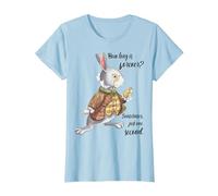 Cadeau inspirant Alice au Pays des Merveilles How Long is Forever T-Shirt, Femme, Bleu Céleste, XXL