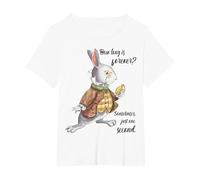 Cadeau inspirant Alice au Pays des Merveilles How Long is Forever T-Shirt, Femme Grandes Tailles, Blanc, 3X