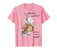 Cadeau inspirant Alice au Pays des Merveilles How Long is Forever T-Shirt, Homme, Rose, S