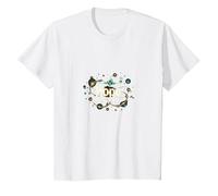Cadeau inspirant pour infirmière en oncologie Hope in The Darkness T-Shirt, Enfant, Blanc, 10 Ans