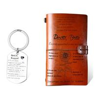 Cadeau Inspirant & Significatif - Porte-Clés Motivation et Carnet de Notes - Petit Rappel Positif - Cadeau pour Amis, Famille, Femme, Homme, Ado, Fille, Fils, Collègue - Anniversaire, Noël