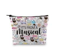 Cadeau inspiré de la serveuse Broadway Musical Merchandising It From A Musical Theatre Makeup Bag, De Waitress EU, Trousse à cosmétiques avec impression