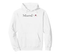 Cadeau introverti en Forme de cœur Sweat à Capuche