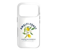Cadeau Italien pour Elle Côte amalfitaine Italie Sorrento Capri Lemons Coque pour iPhone 17 Pro