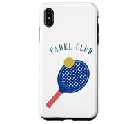 Cadeau Joueur Padel Sport Raquette Passion Terrain Coque pour iPhone XS Max