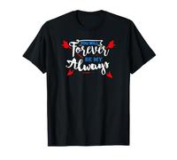 Cadeau « Love You Forever Be My Always Lovers I Love You » T-Shirt