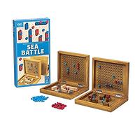 Cadeau Maestro Puzzle Professeur Bataille de mer - Une Prise en Bois sur Le Jeu Traditionnel de 2 Jeux de société, couler Vos adversaires cuirassés - Bataille de mer