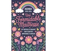 Cadeau Maitresse: Agenda Maitresse A5 | Joli Planificateur Semainier Original, Pratique, Utile