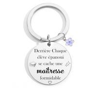 Cadeau Maitresse Cadeau Maitre Porte Clef Maitresse Maitre idee Cadeau Maitresse d'école fin d'année Cadeau Atsem d'école fin d'année Merci Maitresse Cadeau Professeur Cadeau Atsem Cadeau aesh