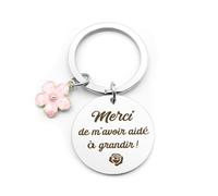 Cadeau Maitresse D'École Cadeau Atsem Cadeau Maitre D'École Cadeau Maîtresse Merci Maitresse Porte Clef Cadeau Aesh, Professeur, Creche, Institutrice Maternelle Noel