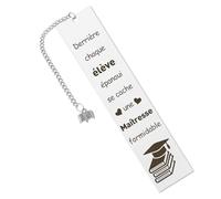Cadeau Maitresse D'École Cadeau Atsem Merci Maitresse Cadeau Maitresse D'École Fin D'année Marque Page Maitresse Cadeau Maitre D'École Cadeau Maîtresse Cadeau Aesh Cadeau Professeur Cadeau Noel