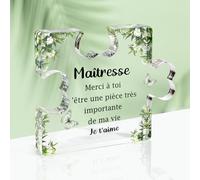 Cadeau Maitresse D'École Cadeau Maitre D'École Acrylique Cadeau Maitresse D'École Fin D'année Cadeau Maîtresse Cadeau Atsem Cadeau Professeur Aesh Cadeau Institutrice Cadeau Maitresse Maternelle