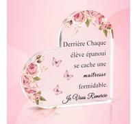 Cadeau Maitresse D'École Fin D'année Merci Maitresse Cadeau Acryliques Cadeau Maitre D'École Fin D'année Cadeau Maîtresse Fin D'année Cadeau Pour Maitresse Cadeau Noël Maitresse Cadeau Maitresse Noel