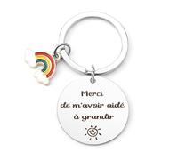 Cadeau Maitresse D'école Fin D'année,Merci Maitresse Cadeau Maitresse Noel,Idée Cadeau Maîtresse,Cadeau Personnalisé Maitresse,Cadeaux Remerciements,Porte-Clés,Cadeau Institutrice Atsem Professeur