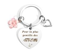 Cadeau Maitresse D'école - Porte Clef, Atsem, Maitre, Prof - Fin D'année - Noel
