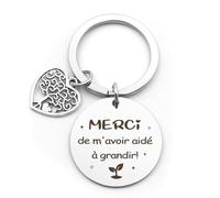 Cadeau Maitresse D'école Porte Clef Cadeau Maitresse Cadeau Maitre D'école Cadeau Atsem D'école Fin D'année Cadeau Nounou Atsem Maîtresse Maître Professeur Prof Cadeau Merci De M'avoir Aidé à Grandir