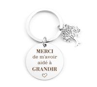 Cadeau Maîtresse D'école - Porte-Clef Merci Professeur - Idée Pour Fin D'année Ou Noël