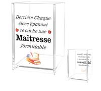 Cadeau Maitresse D'école Porte Crayons Cadeau Maitresse D'école Fin D'année Idee Cadeaux Atsem Maternelle Merci Cadeaux Fin D'année Maîtresse Pour Atsem Aesh Institutrice Nounou Noel Remerciements