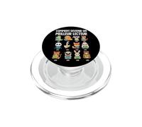 Cadeau Maîtresse Lecture Animaux Mignons Enseignante Lecteur PopSockets PopGrip pour MagSafe