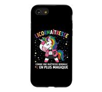 Cadeau Maîtresse Licorne Magique Fin Année Scolaire Coque pour iPhone SE (2020) / 7/8