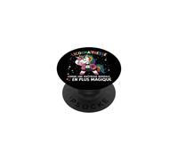 Cadeau Maîtresse Licorne Magique Fin Année Scolaire PopSockets PopGrip Adhésif