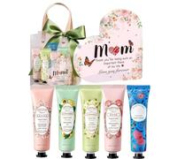 Cadeau Maman ,Cadeau Anniversaire Maman, Acrylique Heart Type Décoration avec 5 Crèmes Mains, Cadeau Noel Maman, Cadeau Fete des Meres, Cadeaux de Fête des Mères et de Noël pour Maman