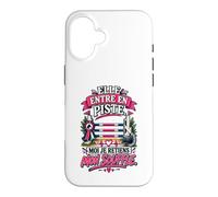 Cadeau Maman Cavalière Concours Équitation CSO Stress Coque pour iPhone 16