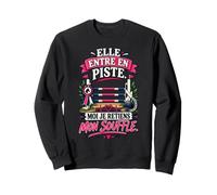Cadeau Maman Cavalière Concours Équitation CSO Stress Sweatshirt
