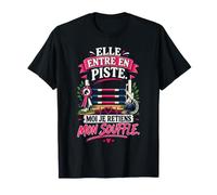 Cadeau Maman Cavalière Concours Équitation CSO Stress T-Shirt