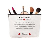 Cadeau maman - pochette femme maquillage avec design élégant et durable - cadeau maman anniversaire idéal - idée cadeau femme chic et pratique, Mamma-4, Maman-4