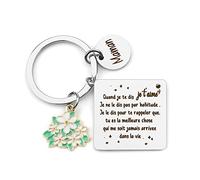 Cadeau Maman, Porte Clé Maman, Cadeau Fete Des Meres,Cadeau Anniversaire Maman, Cadeau Pour Maman, Idee Cadeau Maman, Cadeau Personnalisé Maman, Cadeau Maman Noel,Cadeau De Noel Pour Maman