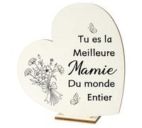 Cadeau Mamie,Bonne Fete Mamie,Cadeau Fete des Mamie,Cadeau Anniversaire Mamie,Cadeau pour Mamie,Cadeau Mamie Original,Cadeau Mamie Noel,Idee Cadeau Mamie,Cadeau Mamie Noel,Planches d'amour Cadeau