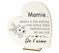 Cadeau Mamie,Bonne Fete Mamie,Cadeau Fete Des Mamie,Cadeau Grand Mere,Cadeau Anniversaire Mamie,Cadeau Mamie Noel,Idee Cadeau Mamie,Cadeau Mamie Original,Planches D'amour Cadeau,Cadeau pour Mamie Noel