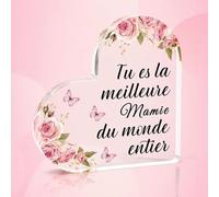 Cadeau Mamie Cadeau Fete Des Grand Mere Plaque Acryliques Cadeau Grand Mere Cadeau Anniversaire Mamie Cadeau Pour Mamie Anniversaire Idee Cadeau Meilleure Mamie Cadeau Noël Mamie Cadeau Saint Valentin