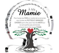 Cadeau Mamie - Cadeau Grand Mere Acrylique Cadeau Anniversaire Mamie Original Cadeau pour Mamie Cadeau Per COFFRET CADEAU BIEN-ETRE