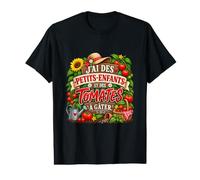 Cadeau Mamie Jardinière Tomates Potager Petits-Enfants T-Shirt Graphique avec Valeur
