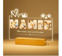 Cadeau Mamie Lampe Photo Personnalise Veilleuse Enfant Cadre Photo Personnalis Lumineux Cadeau Fte Des Gra COFFRET CADEAU BIEN-ETRE