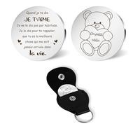 Cadeau Mari,Un Petit Câlin Porte-Bonheur,Cadeau Couple Amoureux,Idee Cadeau Couple,Cadeau Personnalisé,Cadeau Anniversaire Homme,Cadeau Saint Valentin,Cadeau Noel Homme,Cadeaux Pou Mon Mari
