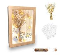 Cadeau Mariage Carte Anniversaire Mariage Cadeaux Temoin Idee Les Noces De Bois Coffret Couple Boite Félicitations Gift Box Invités Boîtes Transparente