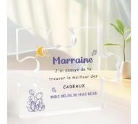 Cadeau Marraine Acryliques Cadeau Marraine Anniversaire Cadeau Parrain Marraine Bapteme Acryliques Veux Tu Etre Ma Marraine Cadeaux Marraine Demande Cadeaux Anniversaire Noel Marraine Personnalisé