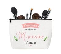Cadeau Marraine Communion Cadeaux Merci Marraine Trousse À Cosmétique Cadeaux Spéciale Marraine Cadeaux Noël Marraine Cadeaux Originales Marraine Cadeaux Naissance Marraine Cadeau Meilleure Marraine