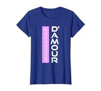 Cadeau Marraine d'amour Baptême Noël Anniversaire Original T-Shirt, Femme, Bleu Royal, 3XL